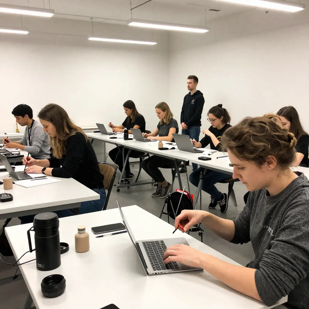 Profesjonelt fotokurs i Oslo atelier